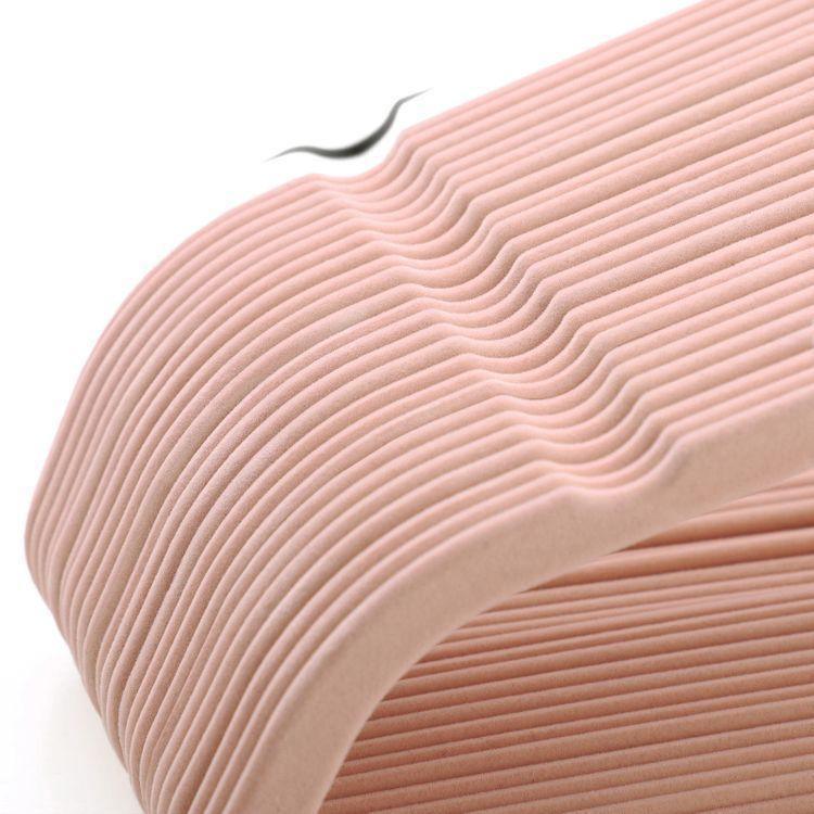 0.2-Inch Thick Hangers Light Pink, Rose Gold FredCo