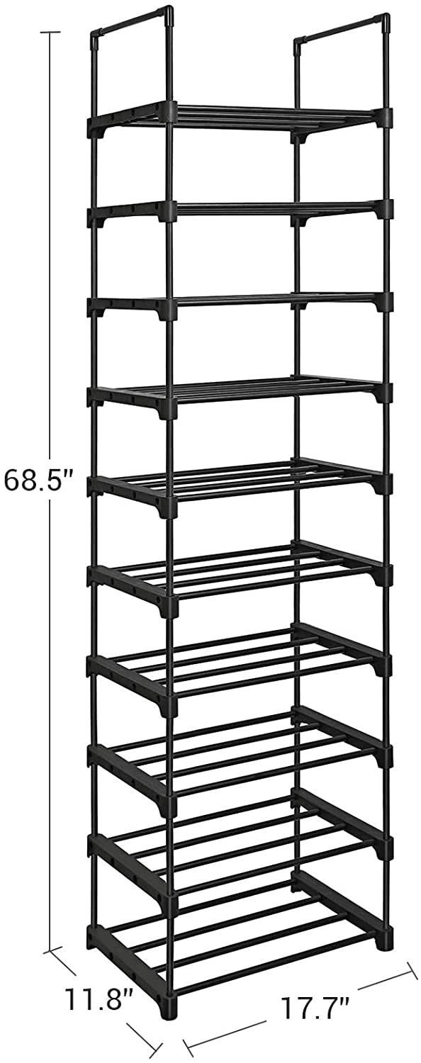 10 Shelves Shoe Rack FredCo