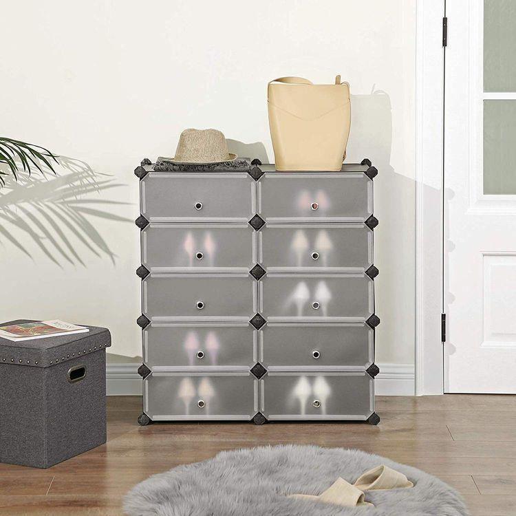 10-Tier Shoe Rack FredCo