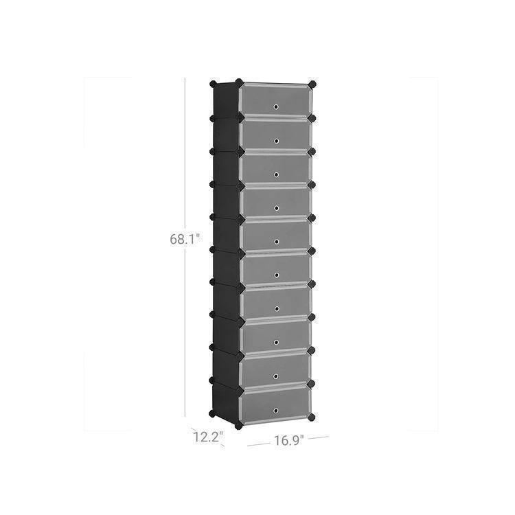 10-Tier Shoe Rack FredCo