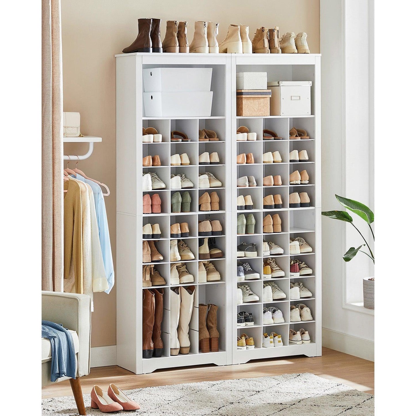 10-Tier Shoe Rack Organizer FredCo