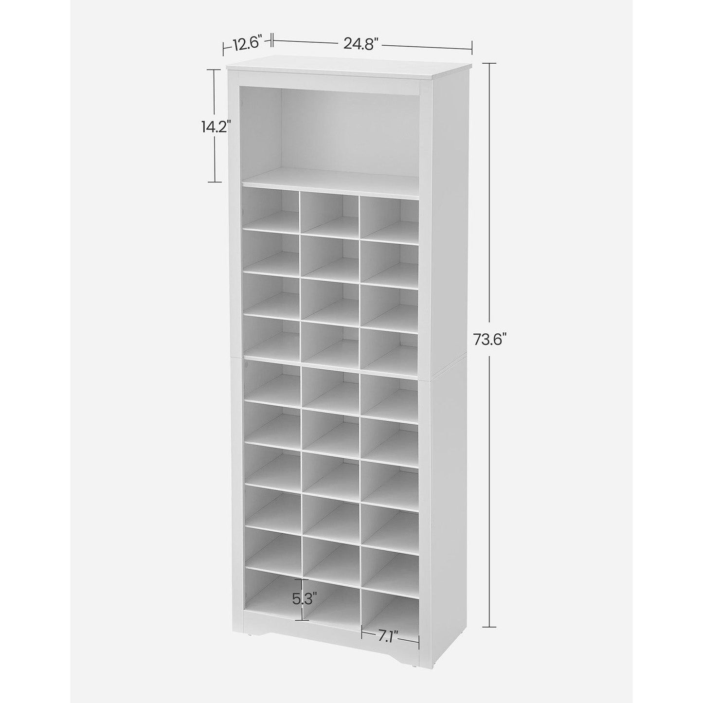 10-Tier Shoe Rack Organizer FredCo