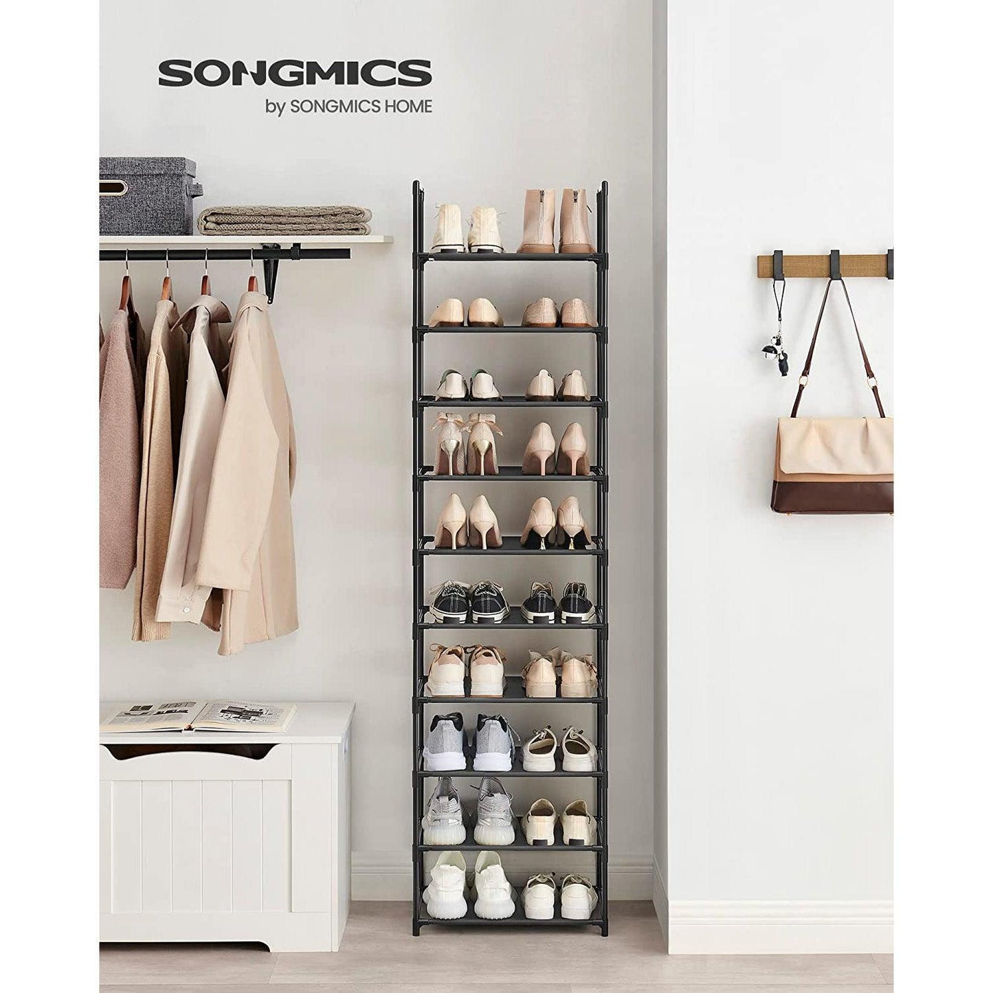 10-Tier Shoe Shelf FredCo