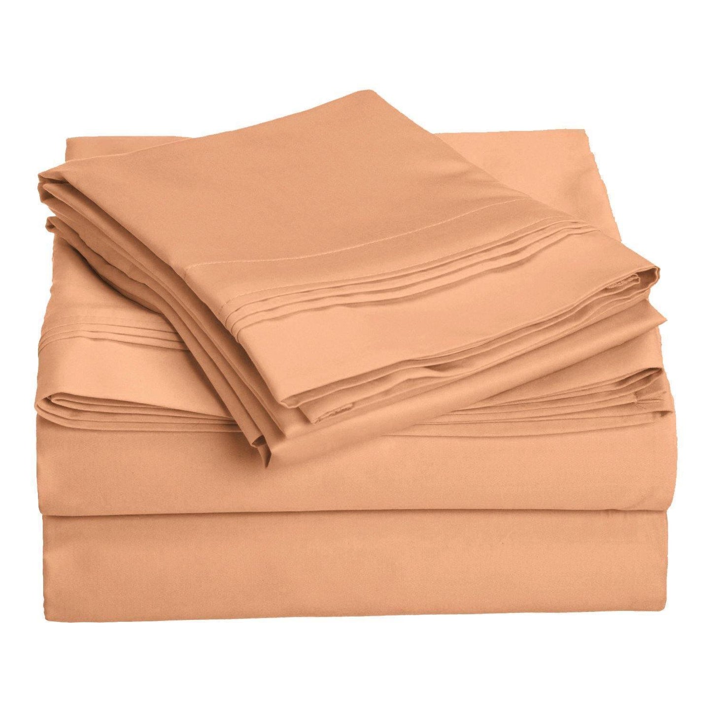 1000 Thread Count 100% Egyptian Cotton Solid Sheet Set FredCo