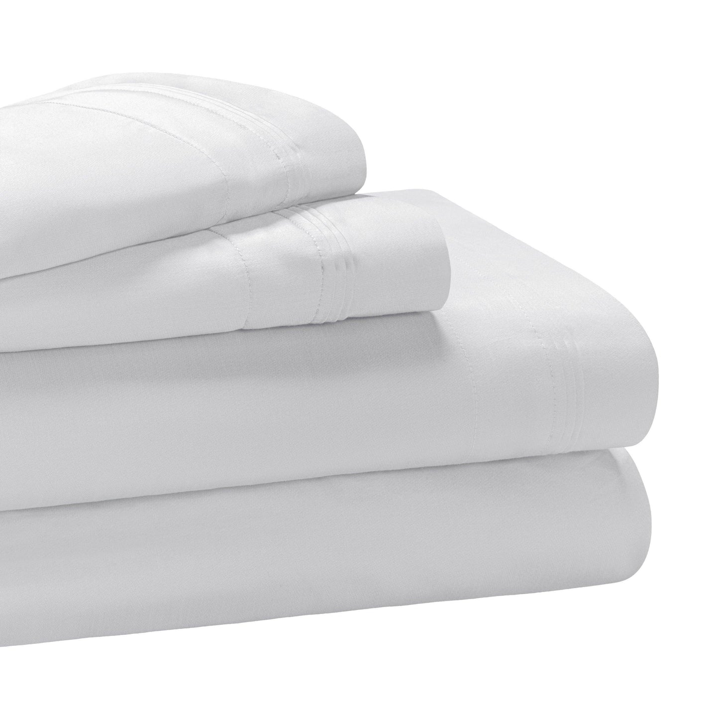 1000 Thread Count 100% Egyptian Cotton Solid Sheet Set FredCo