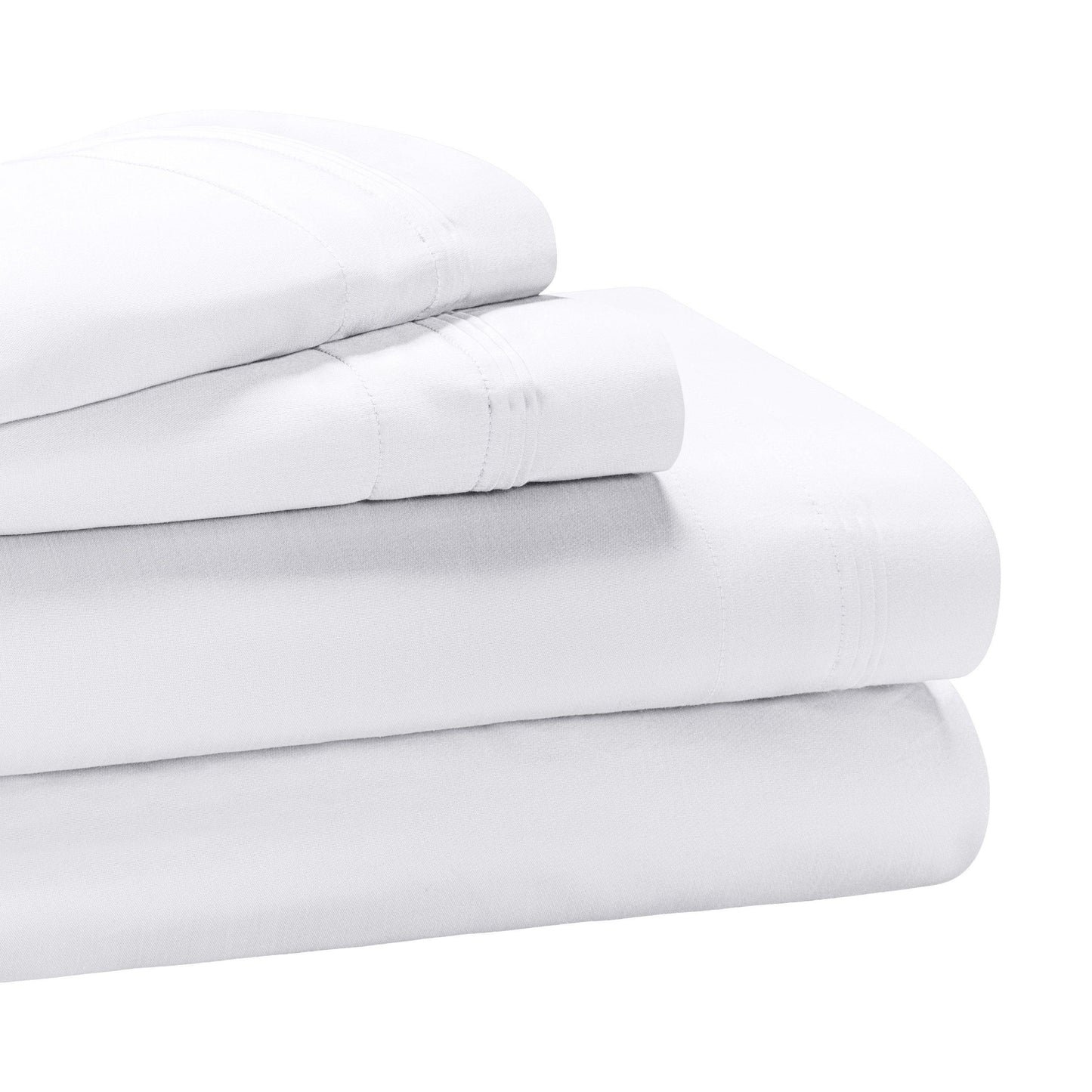 1000 Thread Count 100% Egyptian Cotton Solid Sheet Set FredCo
