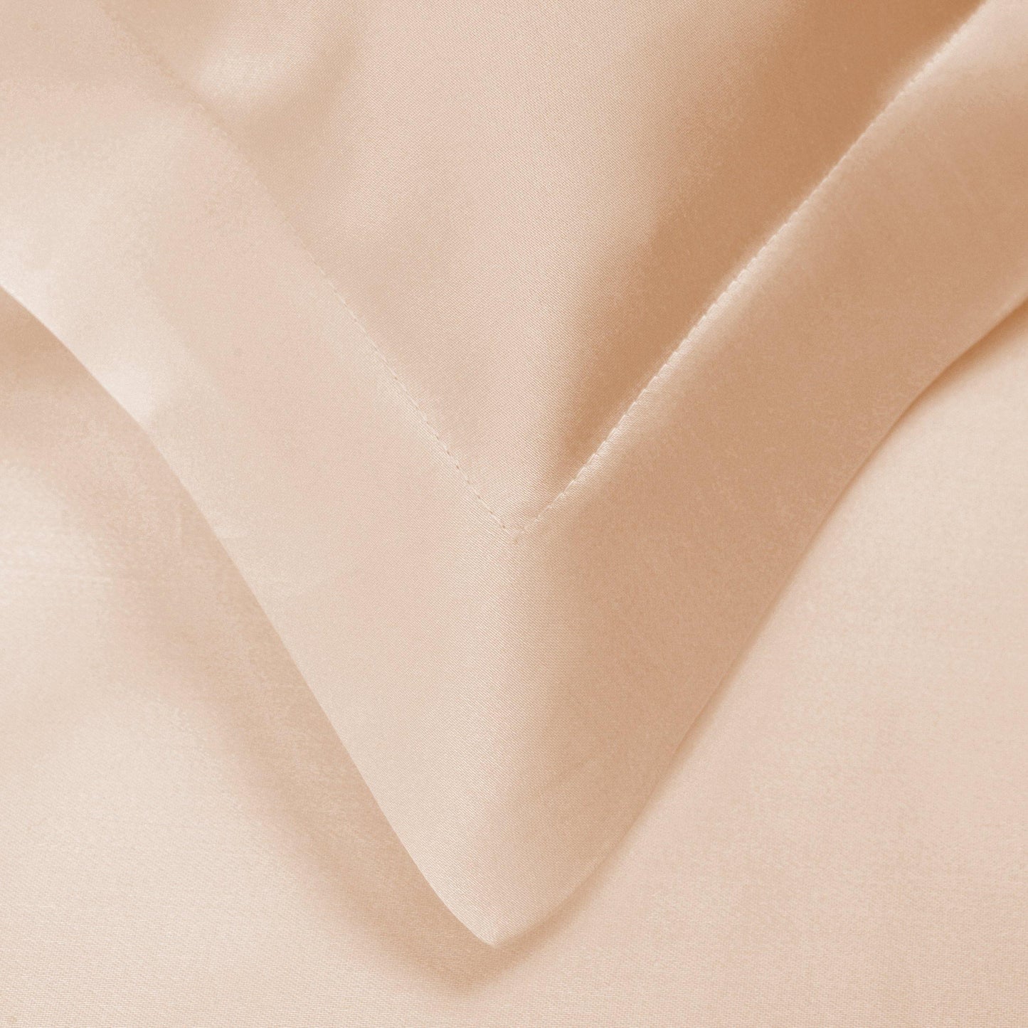 1000-Thread Count Tencel Polyester-Blend Duvet Cover Pillow Sham Set FredCo