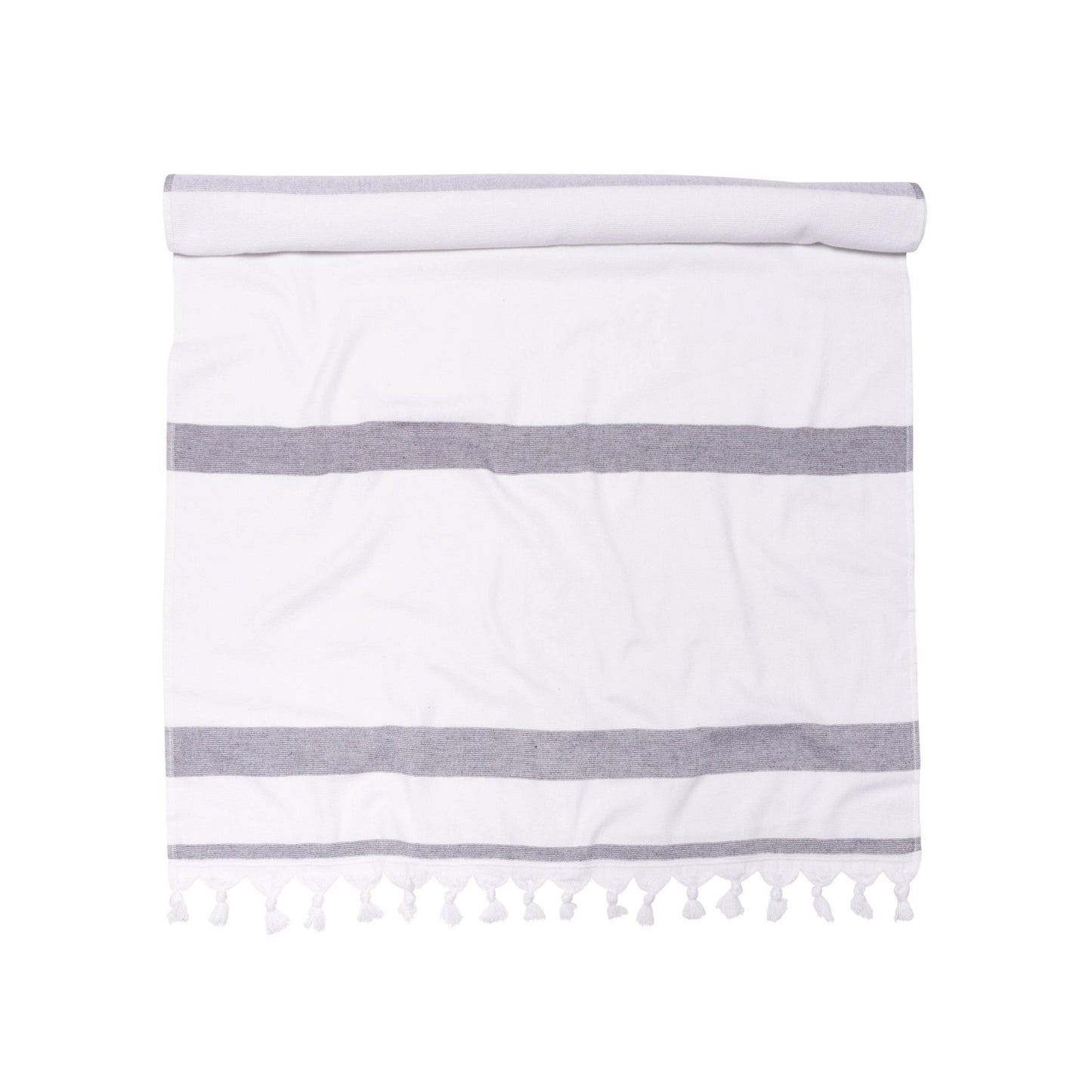 100% Cotton Fouta Beach Towel, Meera Stripes Coastastal Resort FredCo