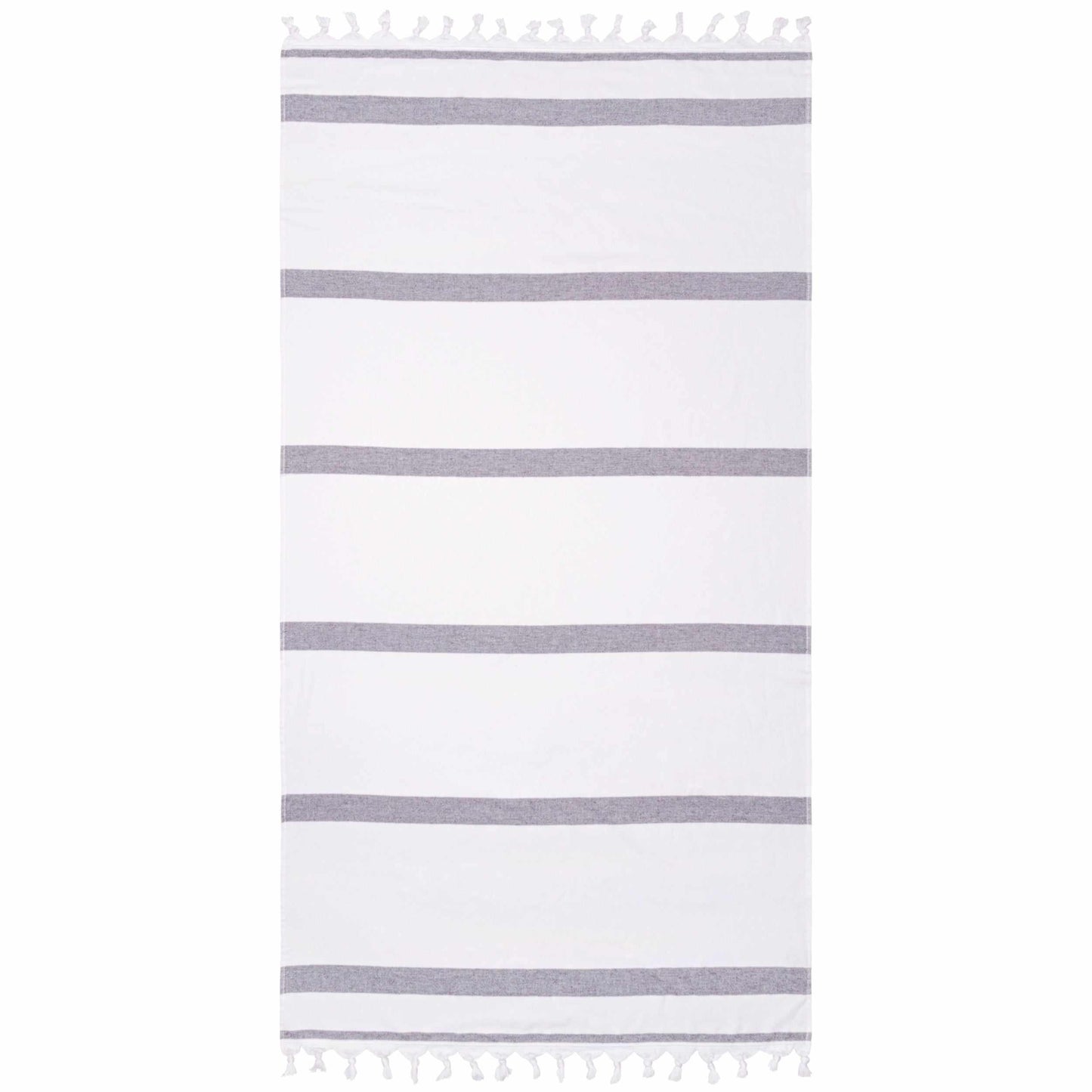 100% Cotton Fouta Beach Towel, Meera Stripes Coastastal Resort FredCo