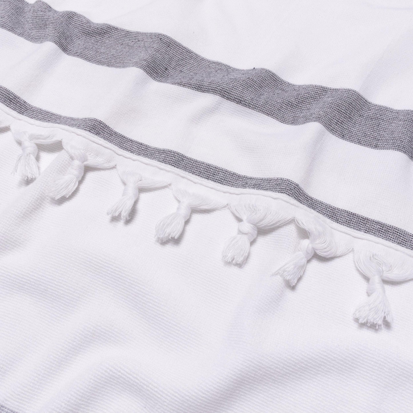 100% Cotton Fouta Beach Towel, Meera Stripes Coastastal Resort FredCo