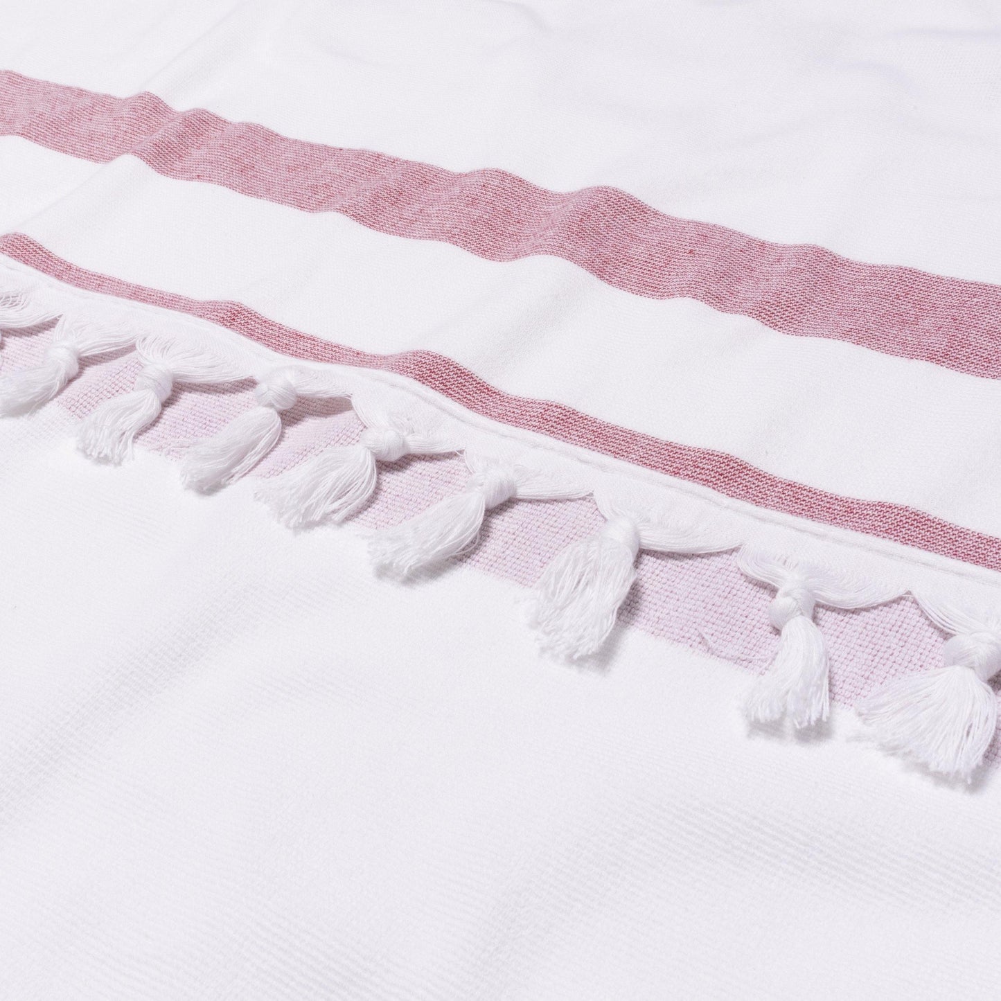 100% Cotton Fouta Beach Towel, Meera Stripes Coastastal Resort FredCo