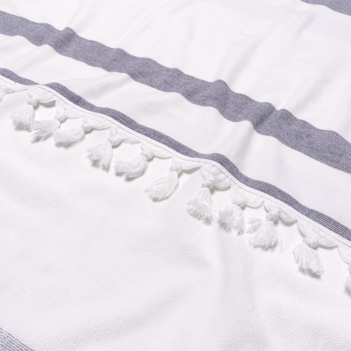 100% Cotton Fouta Beach Towel, Meera Stripes Coastastal Resort FredCo