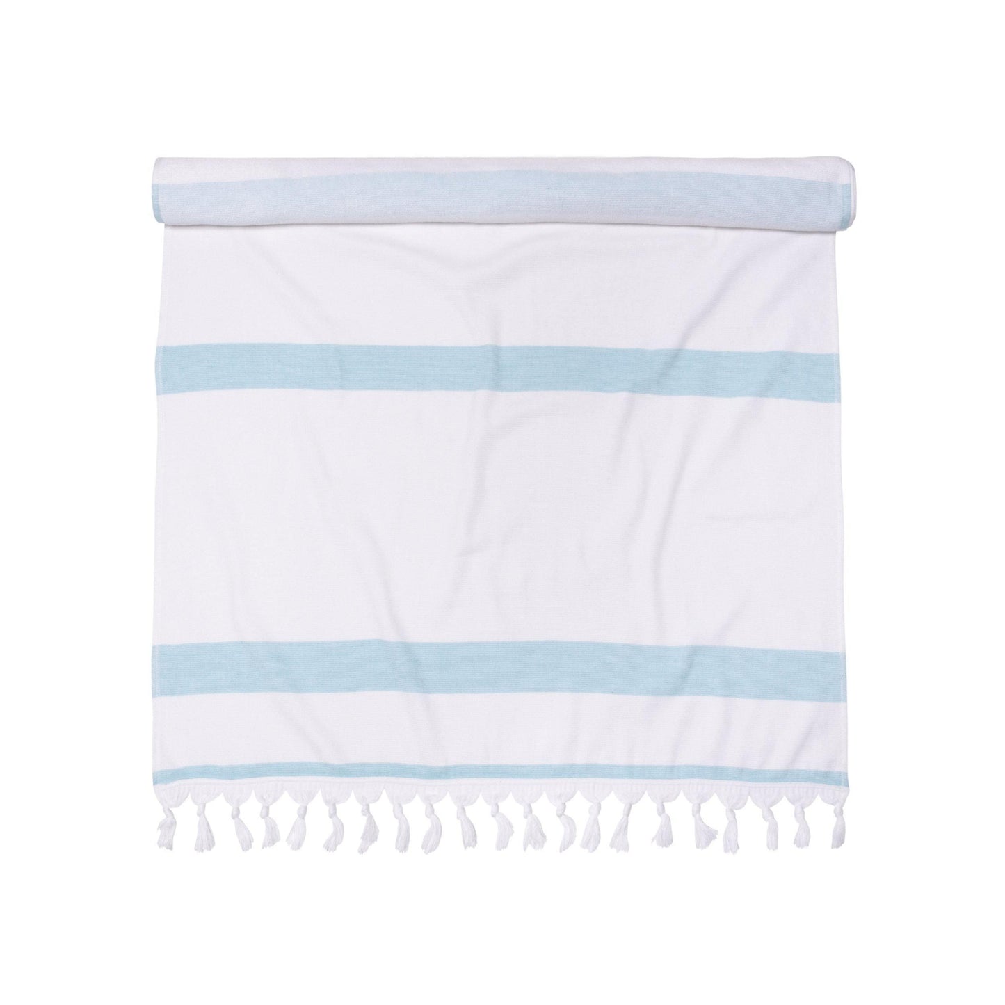 100% Cotton Fouta Beach Towel, Meera Stripes Coastastal Resort FredCo