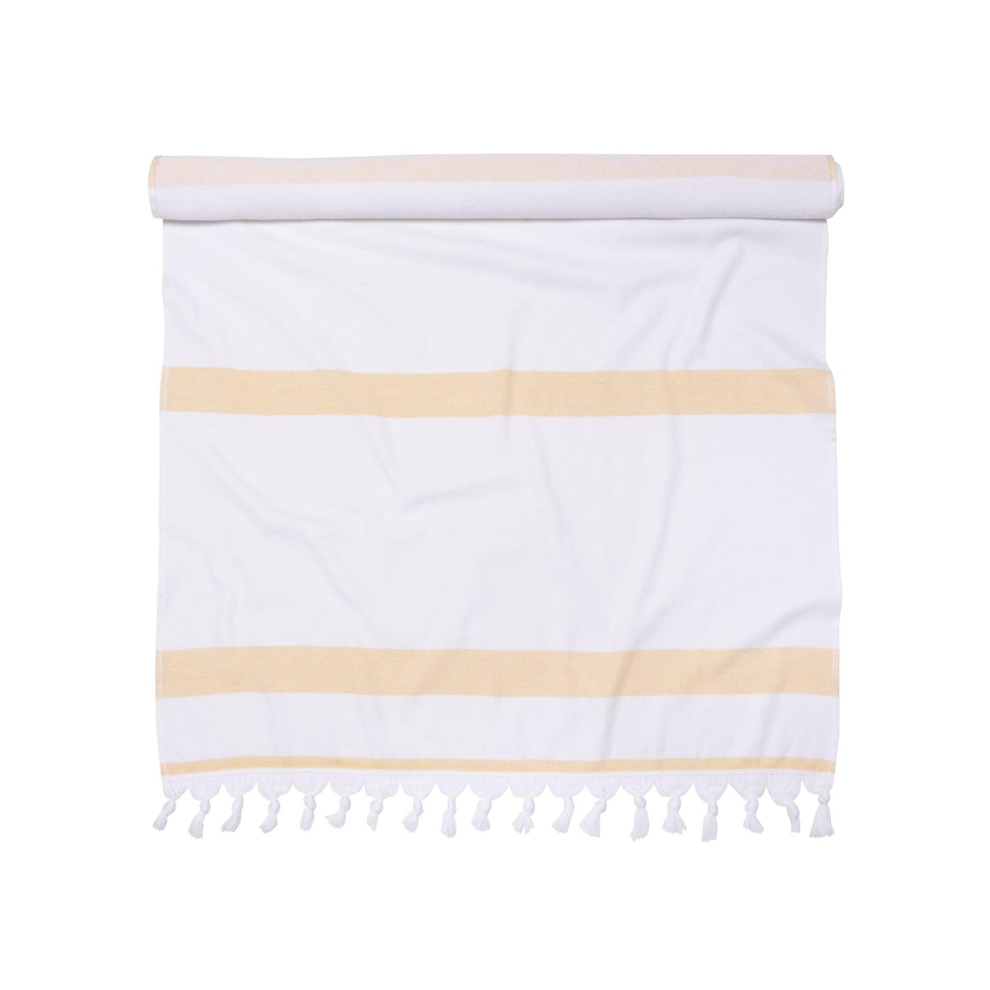100% Cotton Fouta Beach Towel, Meera Stripes Coastastal Resort FredCo