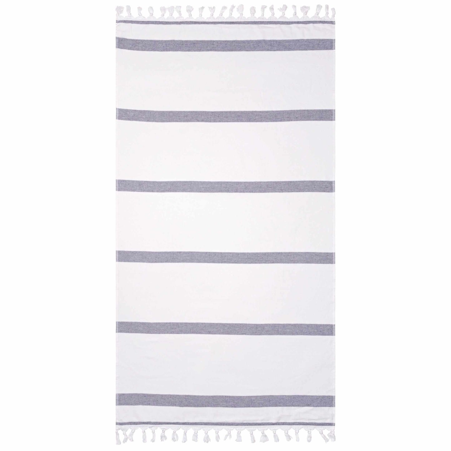 100% Cotton Fouta Beach Towel, Meera Stripes Coastastal Resort FredCo