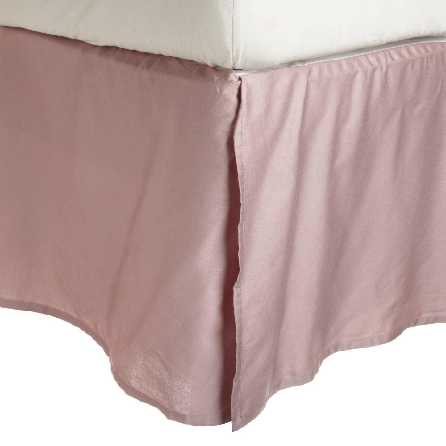 100% Egyptian Cotton Chic Solid Bed Skirt Split Corners FredCo