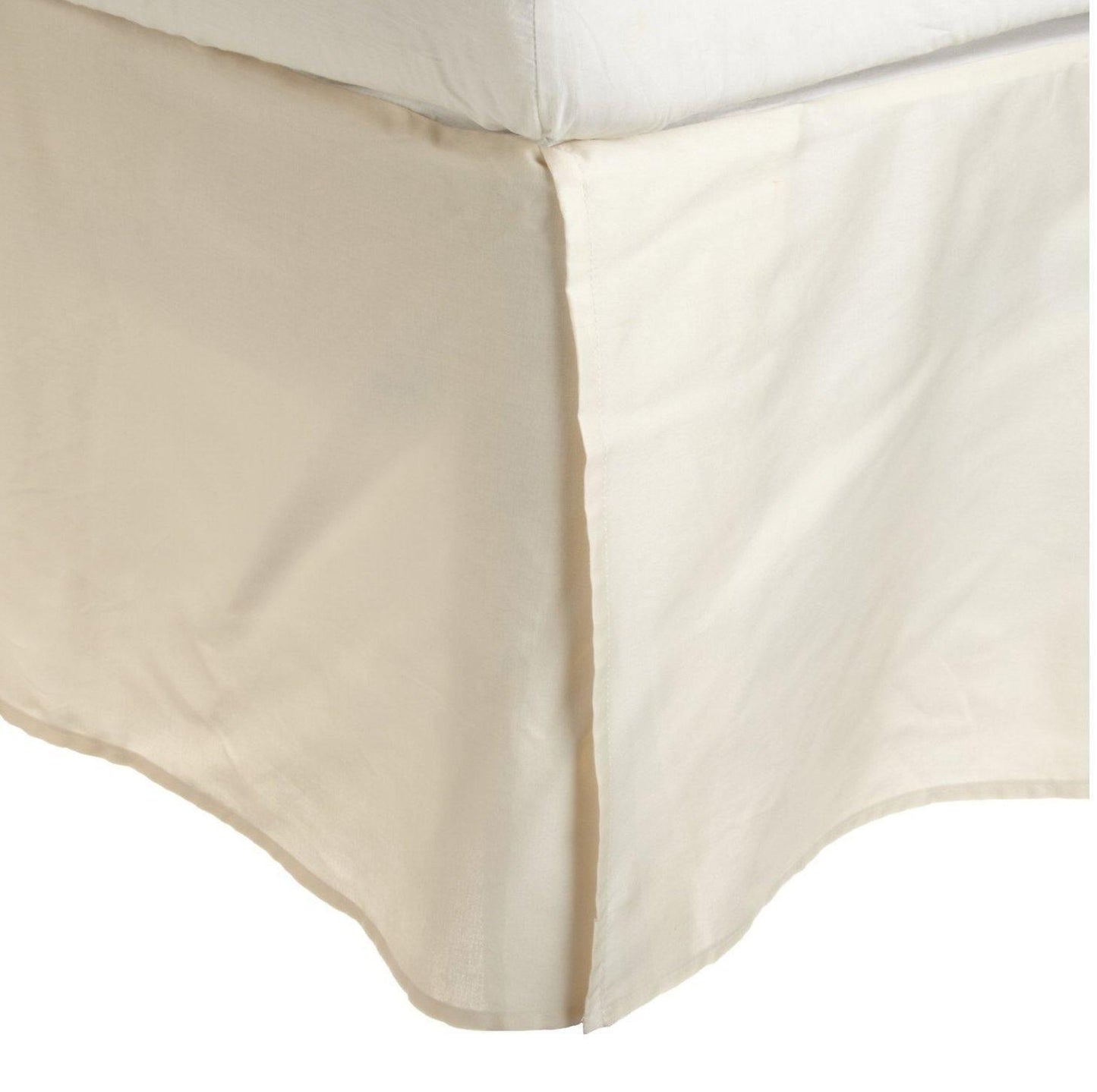 100% Egyptian Cotton Chic Solid Bed Skirt Split Corners FredCo