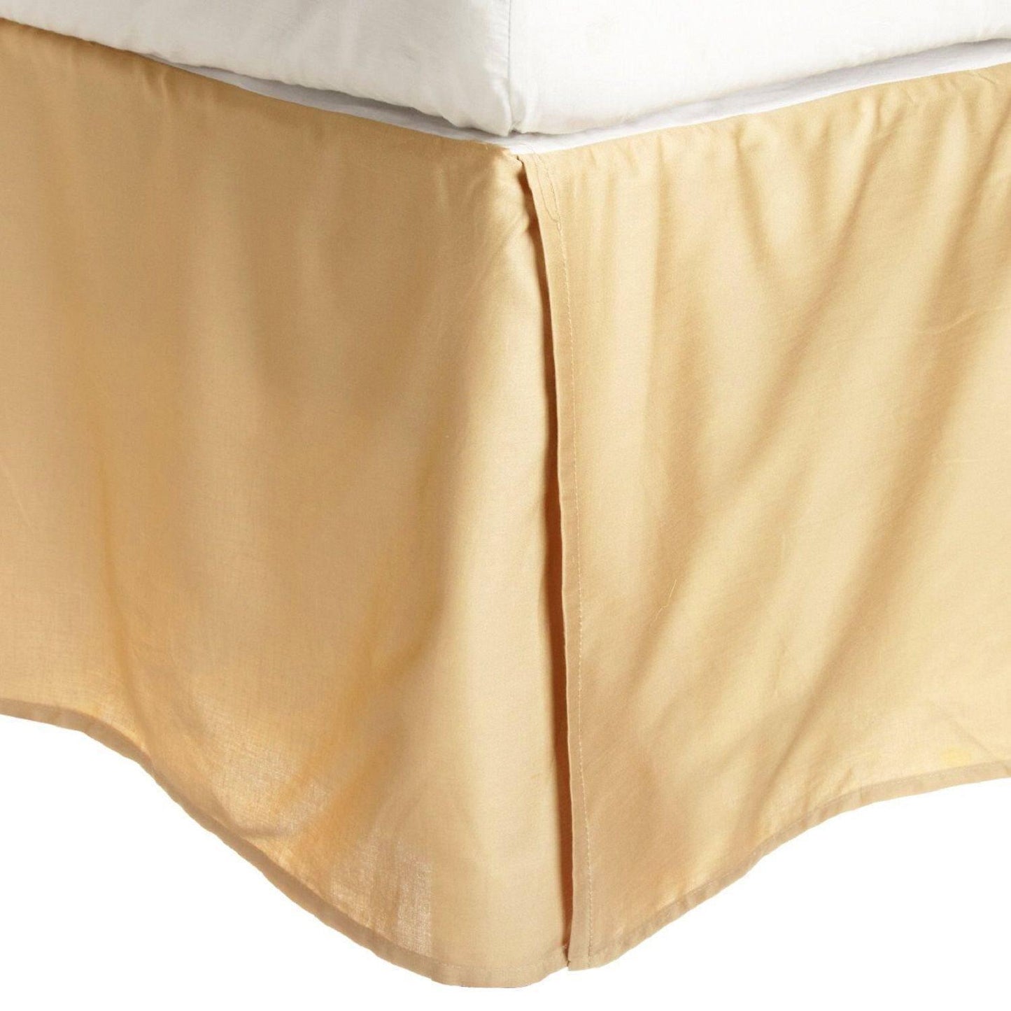 100% Egyptian Cotton Chic Solid Bed Skirt Split Corners FredCo