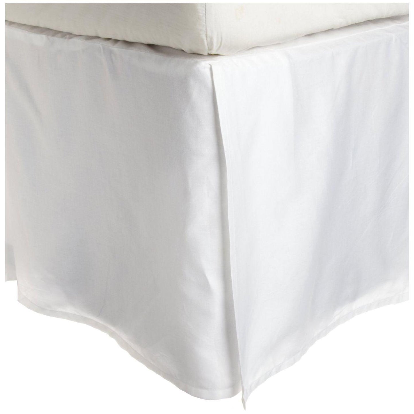 100% Egyptian Cotton Chic Solid Bed Skirt Split Corners FredCo