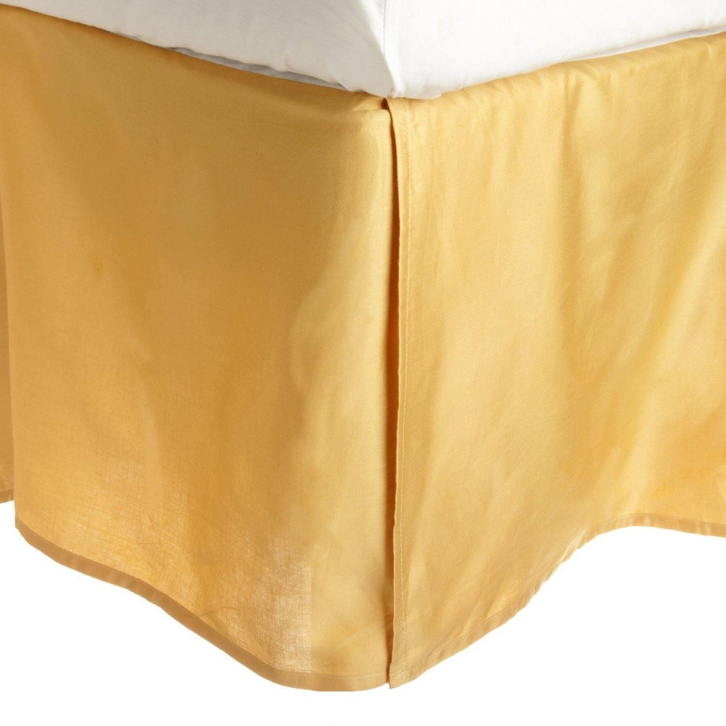 100% Egyptian Cotton Chic Solid Bed Skirt Split Corners FredCo