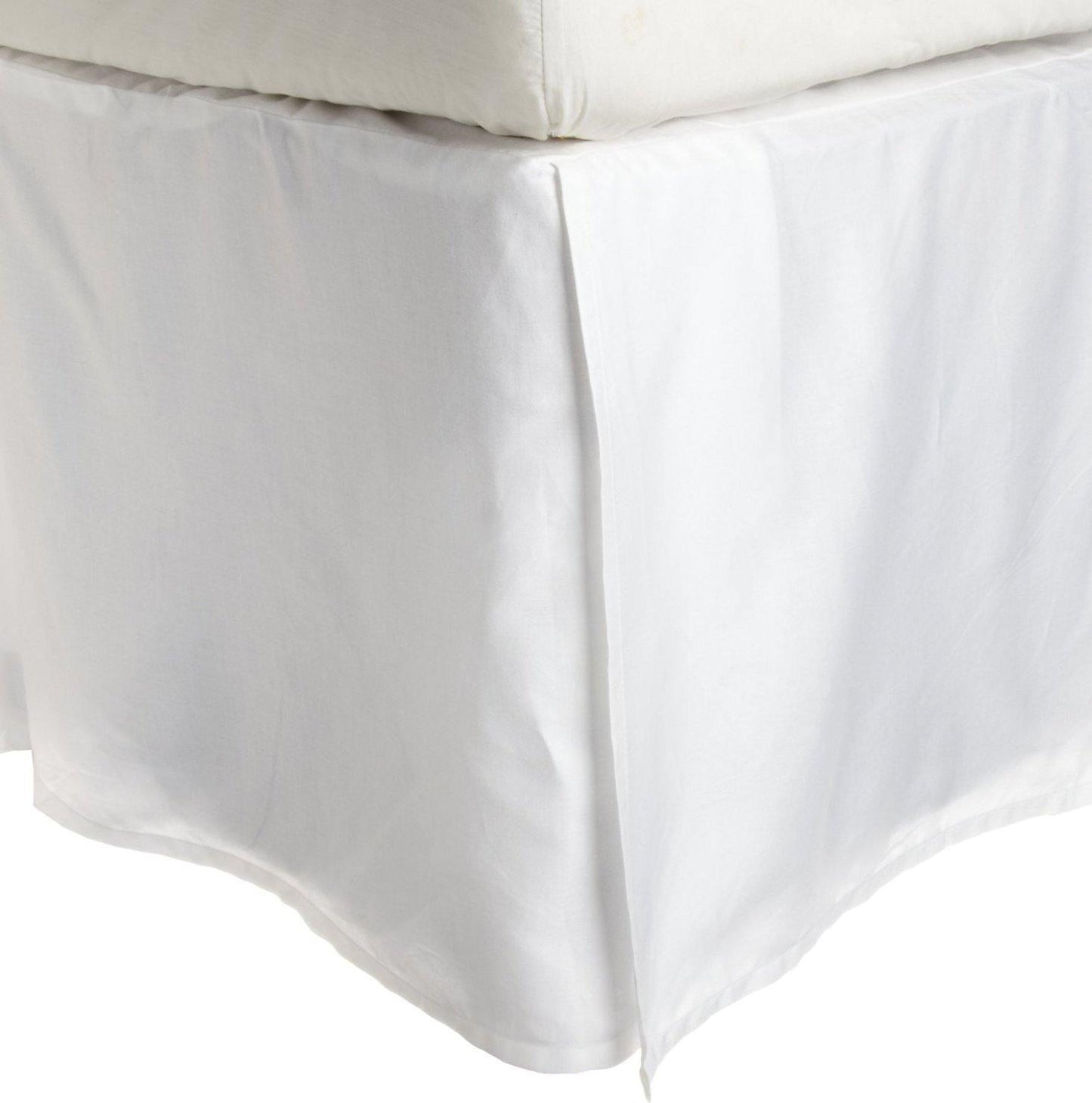 100% Egyptian Cotton Chic Solid Bed Skirt Split Corners FredCo