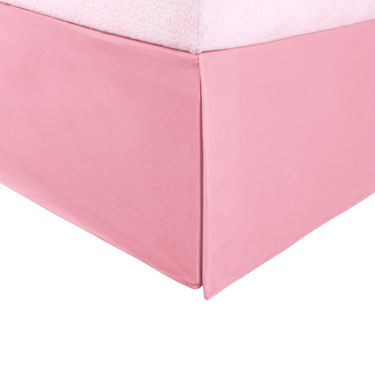 100% Microfiber Bed Skirt with 15" Drop Length and Inverted Box Pleats FredCo