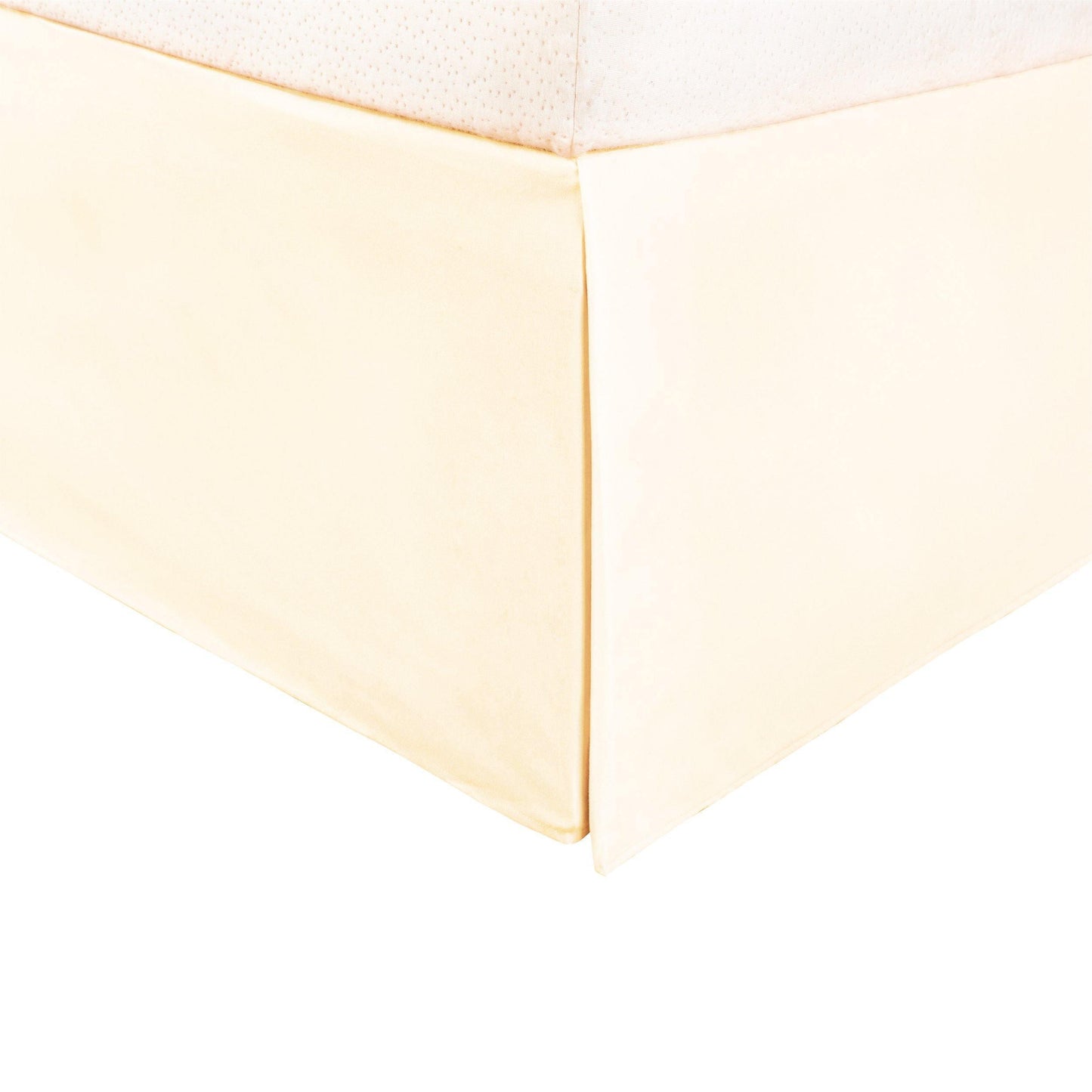 100% Microfiber Bed Skirt with 15" Drop Length and Inverted Box Pleats FredCo