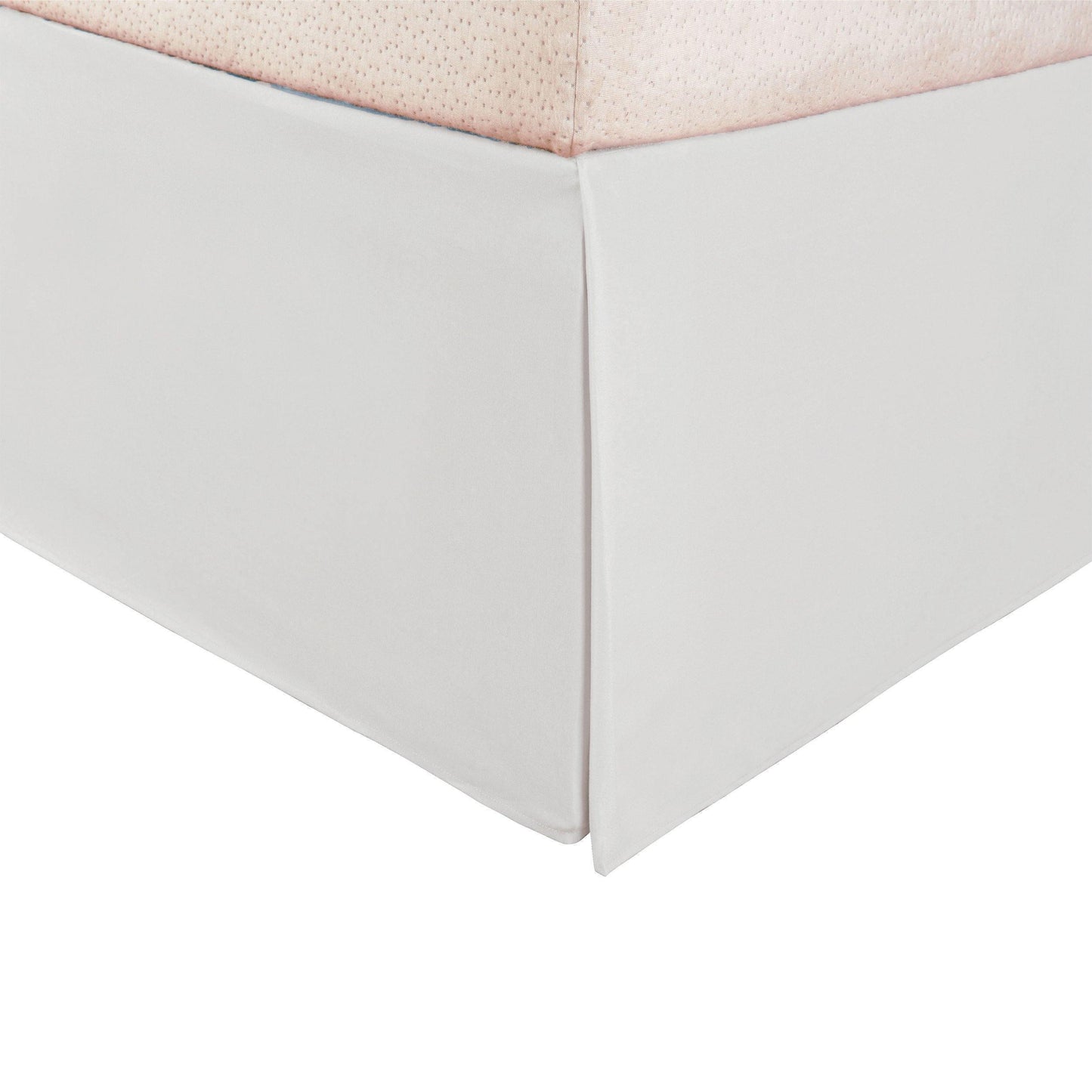 100% Microfiber Bed Skirt with 15" Drop Length and Inverted Box Pleats FredCo