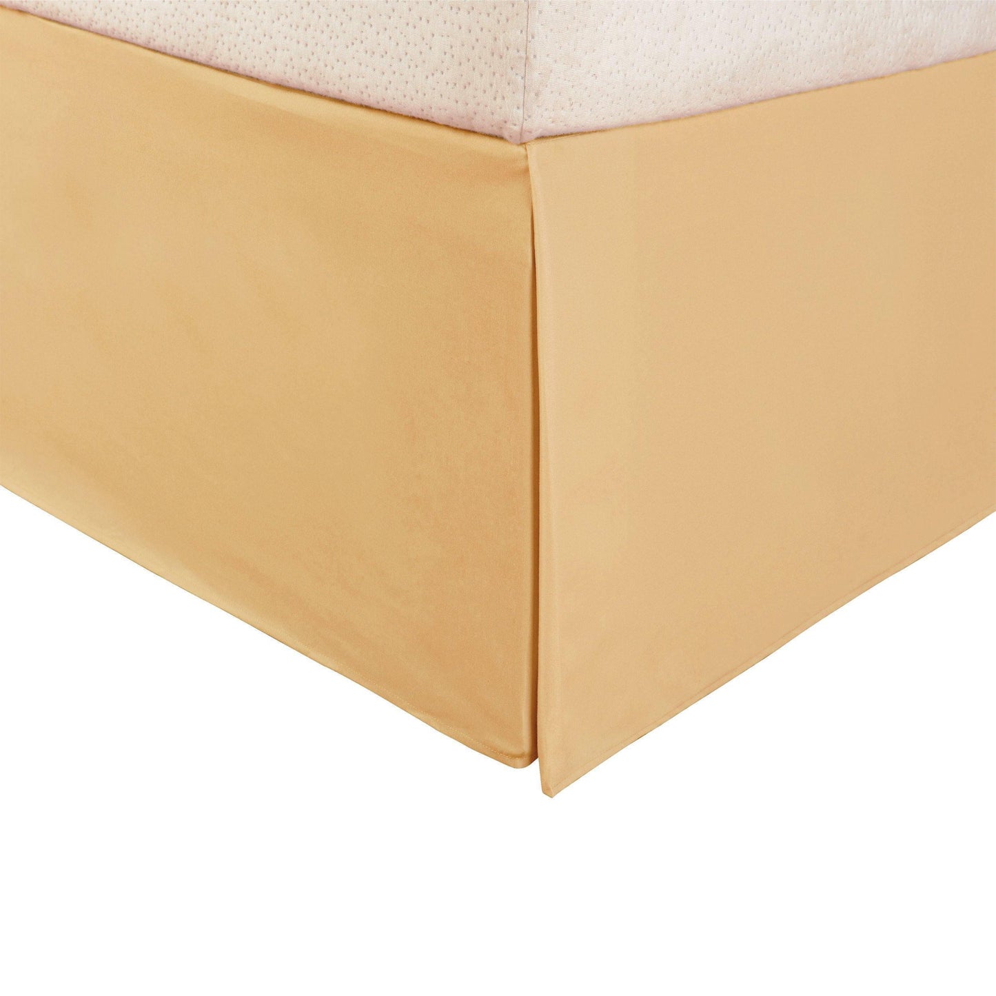 100% Microfiber Bed Skirt with 15" Drop Length and Inverted Box Pleats FredCo