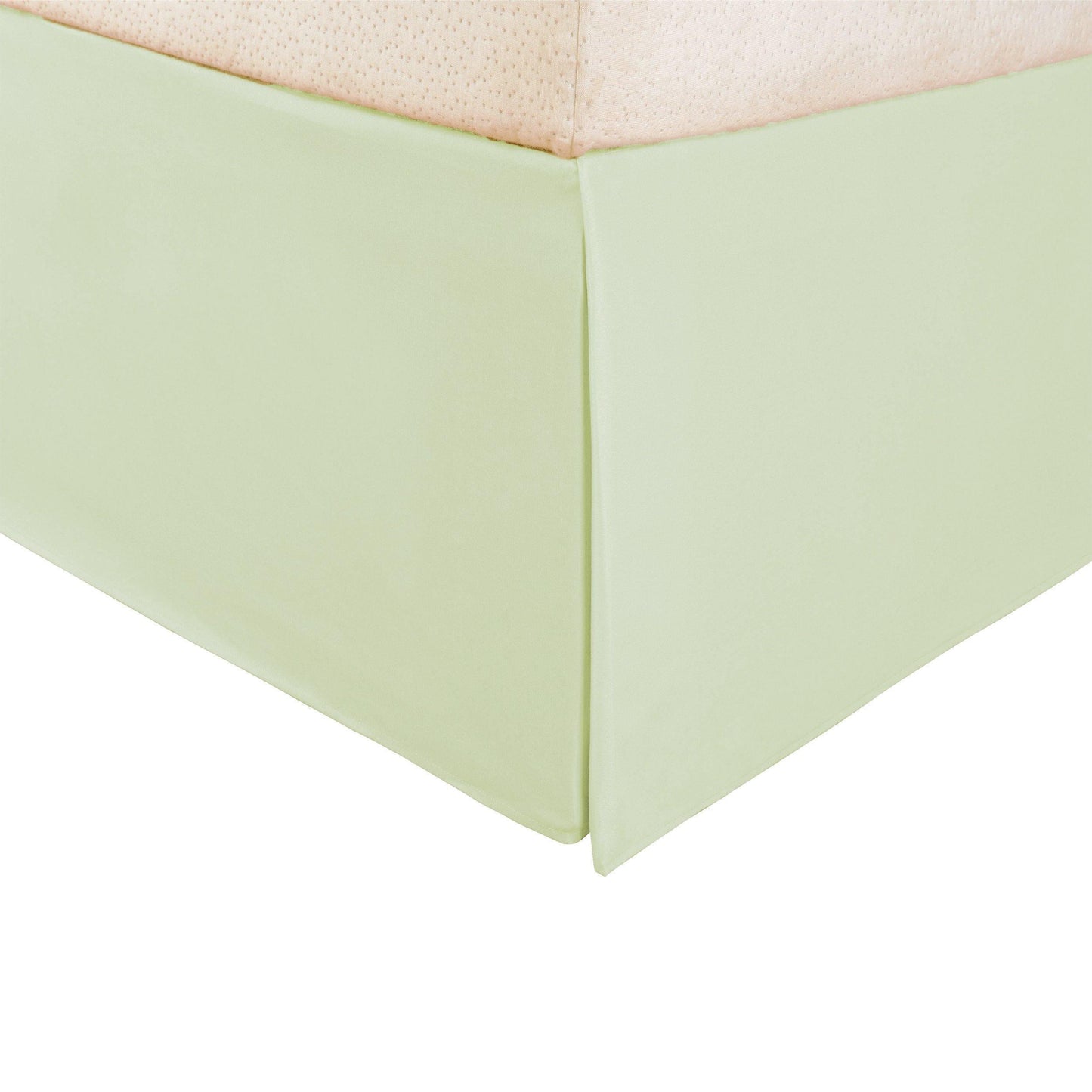 100% Microfiber Bed Skirt with 15" Drop Length and Inverted Box Pleats FredCo