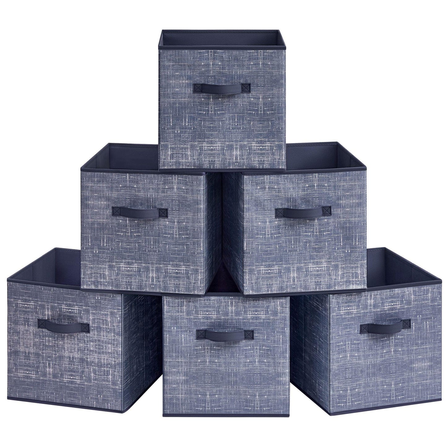 11.8-Inch Non-Woven Fabric Bins with Double Handles FredCo