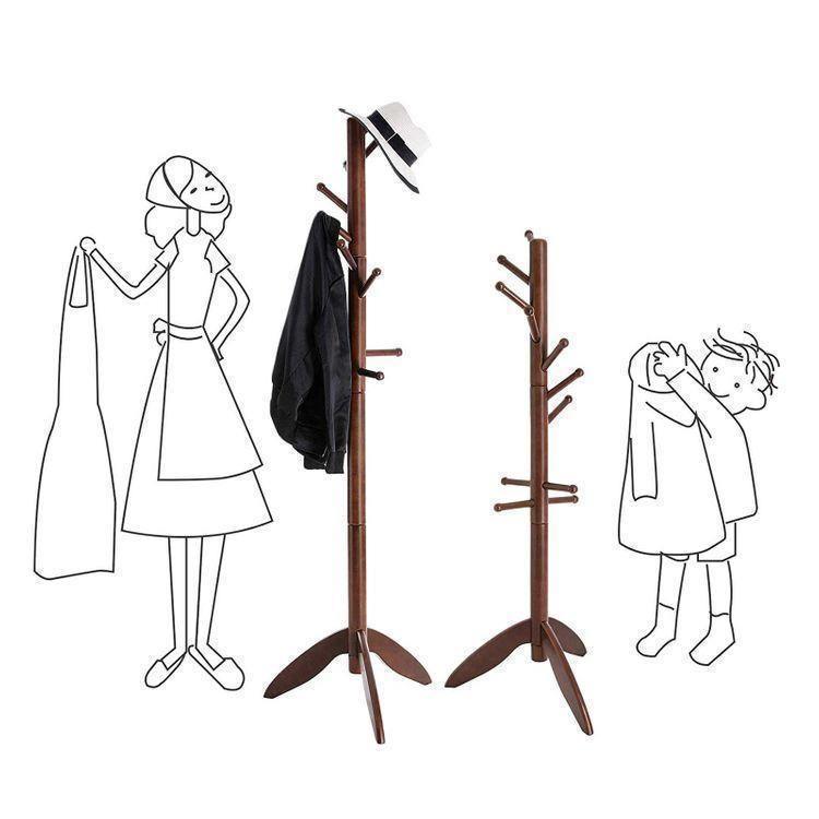 11 Hooks Coat Rack FredCo