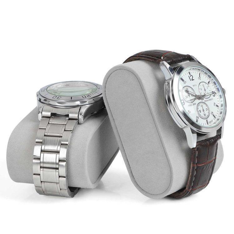 12 Slots Watch Box Black with Glass FredCo