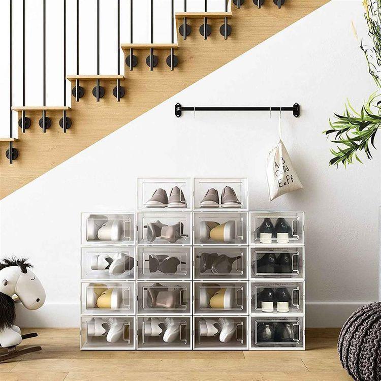 12 Stackable Shoe Boxes FredCo