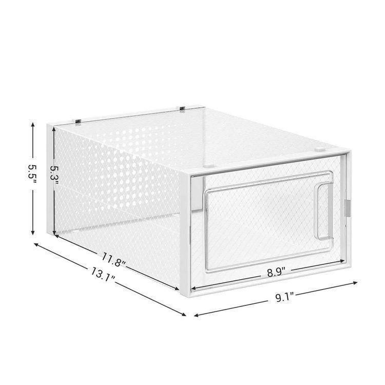 12 Stackable Shoe Boxes FredCo