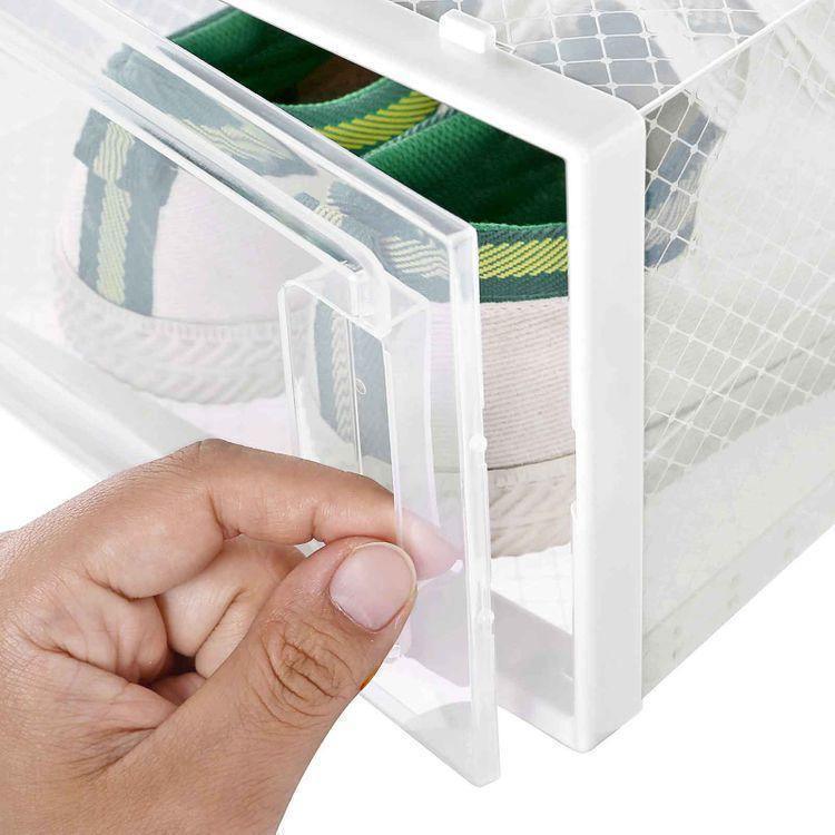 12 Stackable Shoe Organizers FredCo
