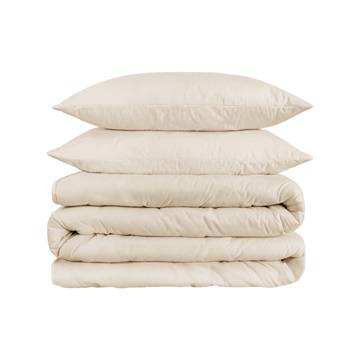 1200-Thread Count 100% Egyptian Cotton Exquisite Solid Duvet Cover Set FredCo