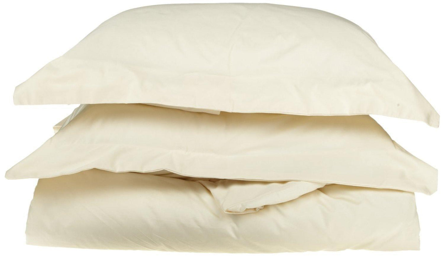 1200-Thread Count 100% Egyptian Cotton Exquisite Solid Duvet Cover Set FredCo