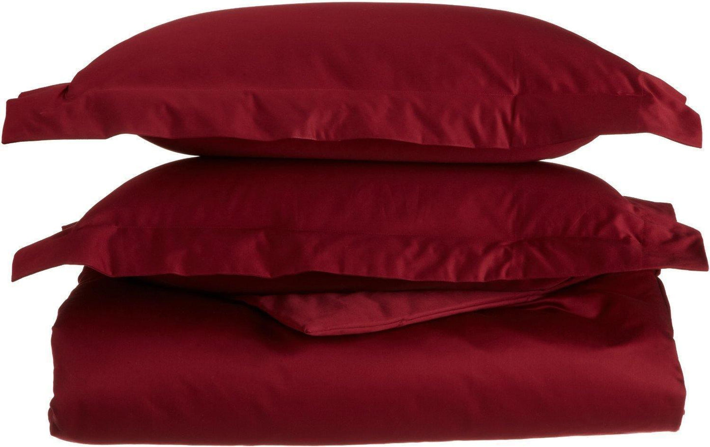 1200-Thread Count 100% Egyptian Cotton Exquisite Solid Duvet Cover Set FredCo