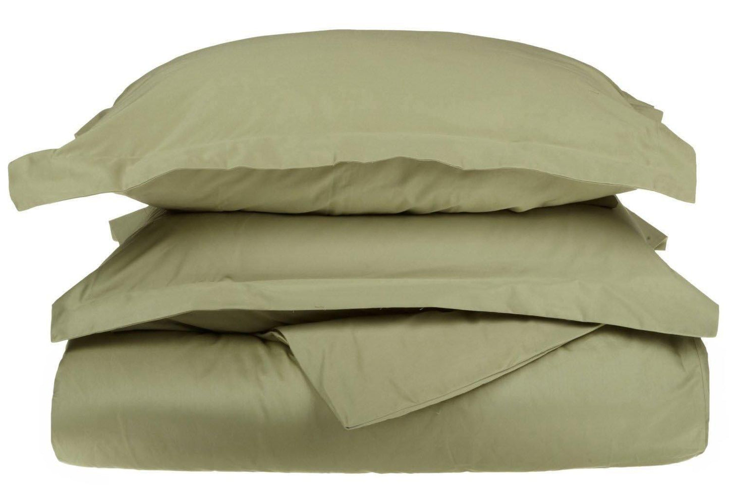 1200-Thread Count 100% Egyptian Cotton Exquisite Solid Duvet Cover Set FredCo