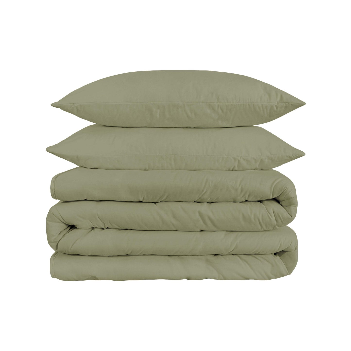 1200-Thread Count 100% Egyptian Cotton Exquisite Solid Duvet Cover Set FredCo