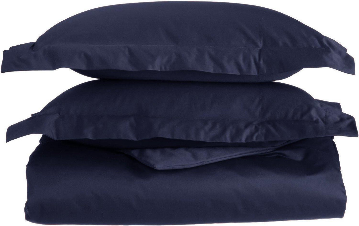 1200-Thread Count 100% Egyptian Cotton Exquisite Solid Duvet Cover Set FredCo