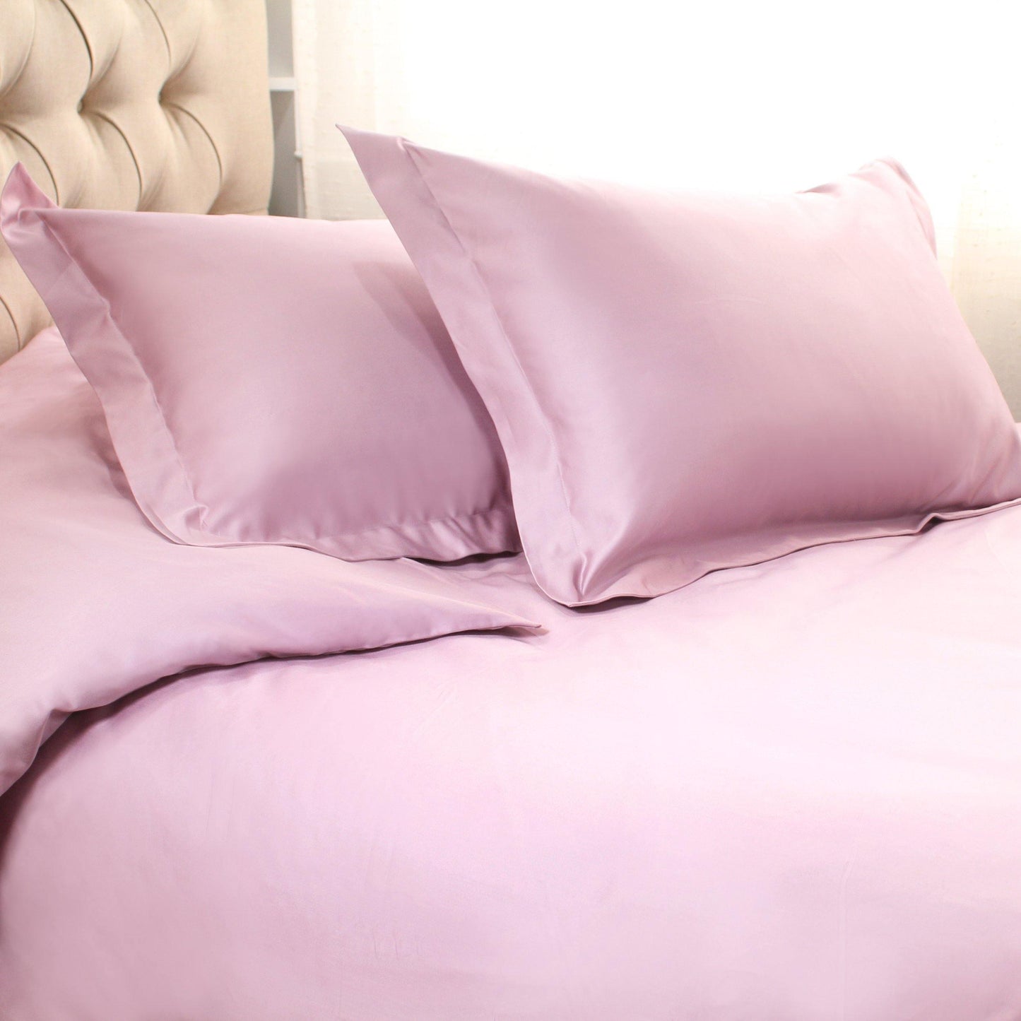 1200-Thread Count 100% Egyptian Cotton Exquisite Solid Duvet Cover Set FredCo