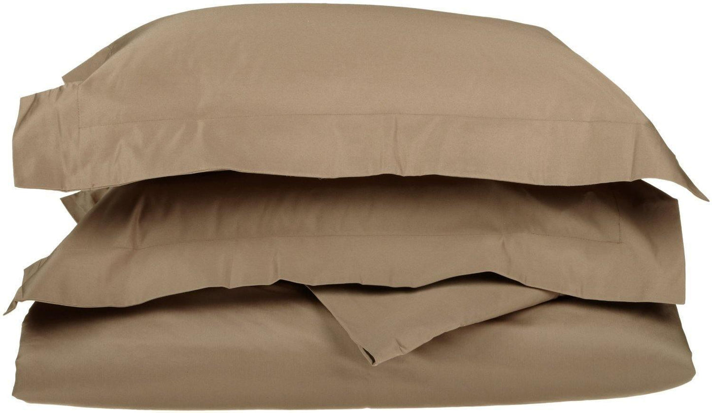 1200-Thread Count 100% Egyptian Cotton Exquisite Solid Duvet Cover Set FredCo