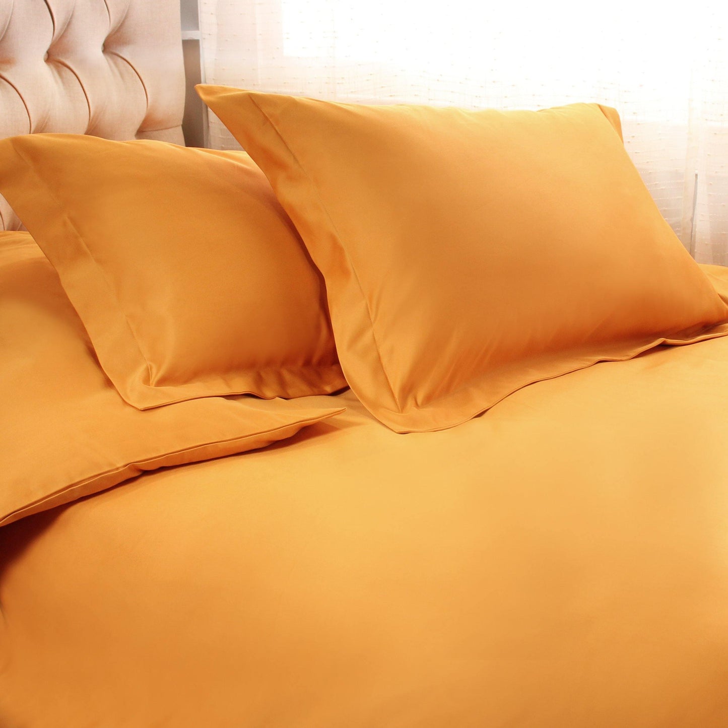 1200-Thread Count 100% Egyptian Cotton Exquisite Solid Duvet Cover Set FredCo