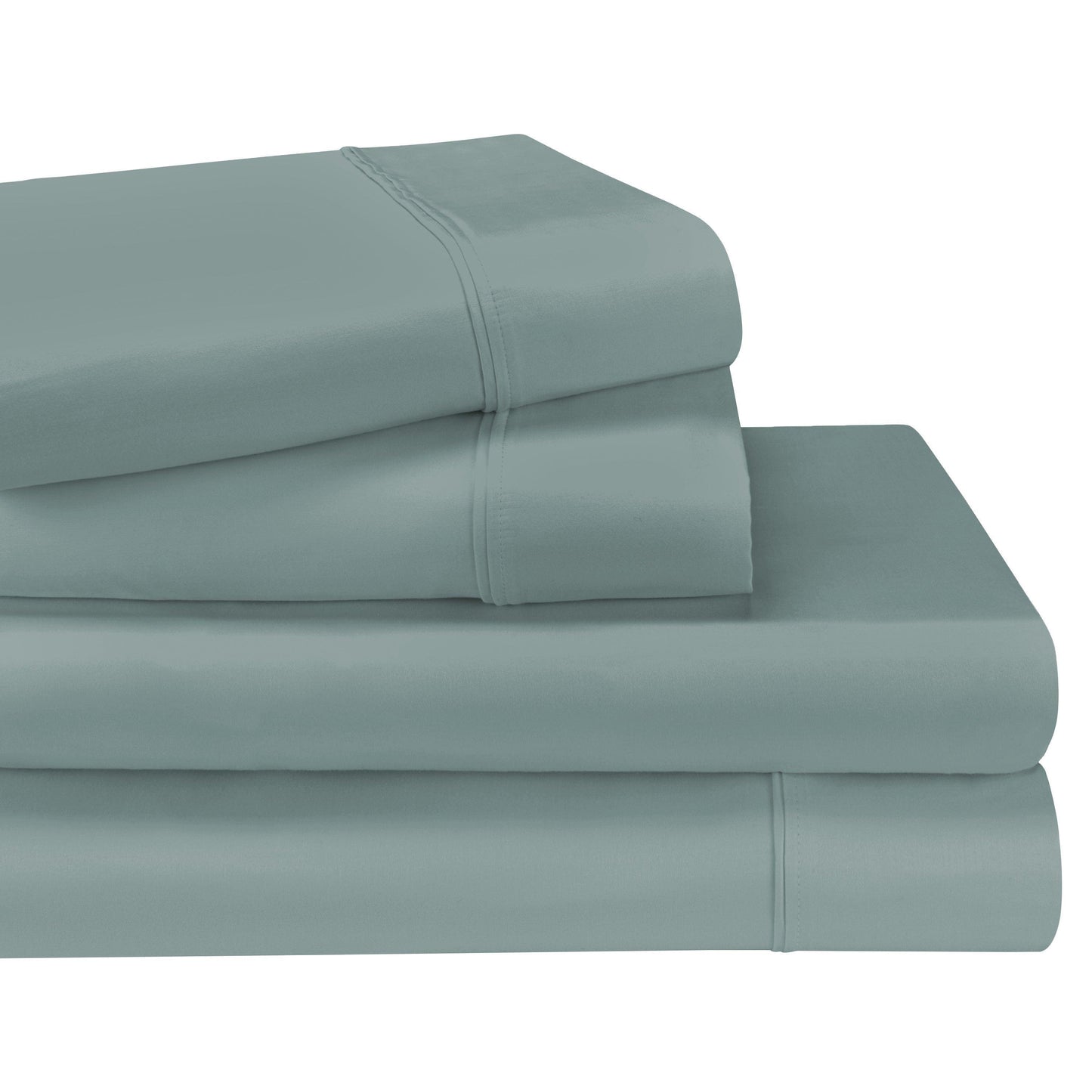 1200-Thread Count 100% Egyptian Cotton Plush Deep Pocket Sheet Set FredCo