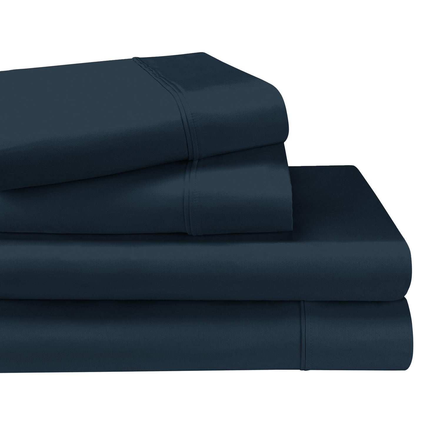 1200-Thread Count 100% Egyptian Cotton Plush Deep Pocket Sheet Set FredCo