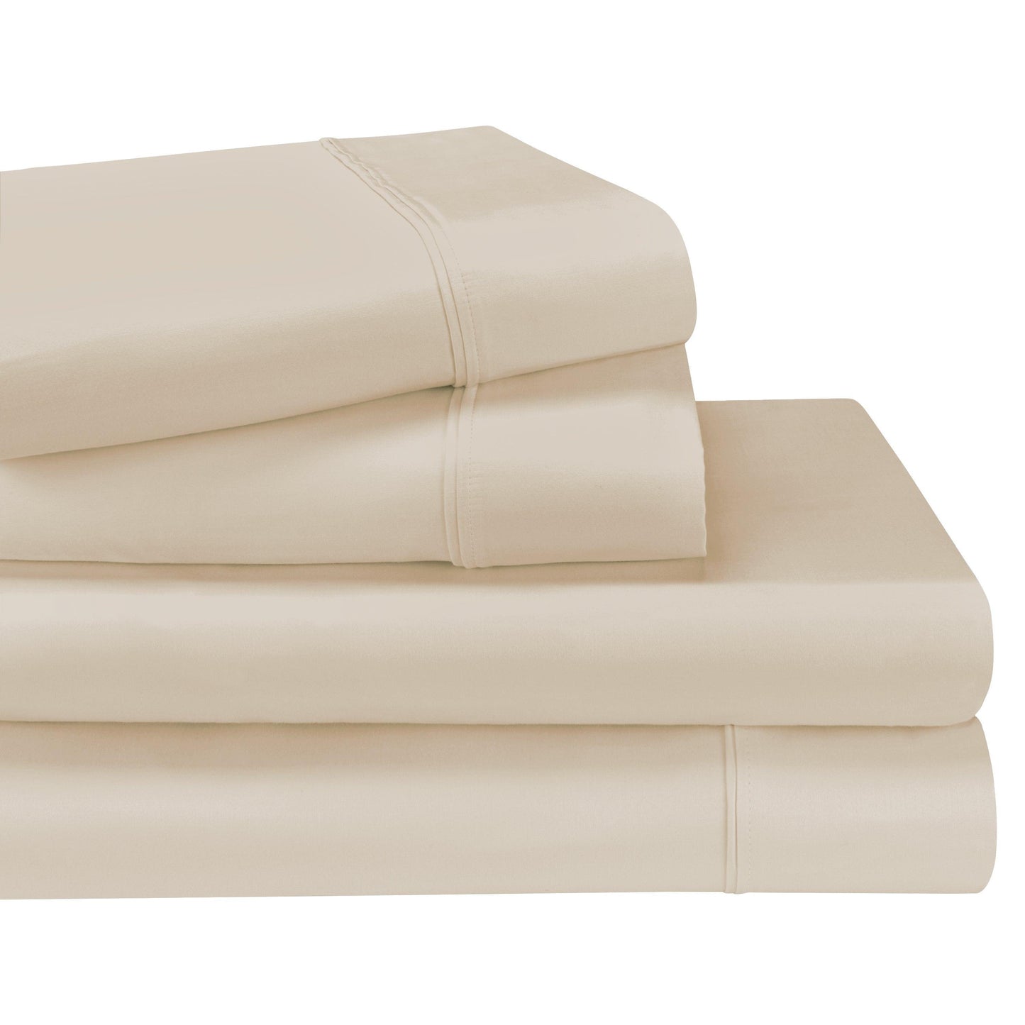 1200-Thread Count 100% Egyptian Cotton Plush Deep Pocket Sheet Set FredCo