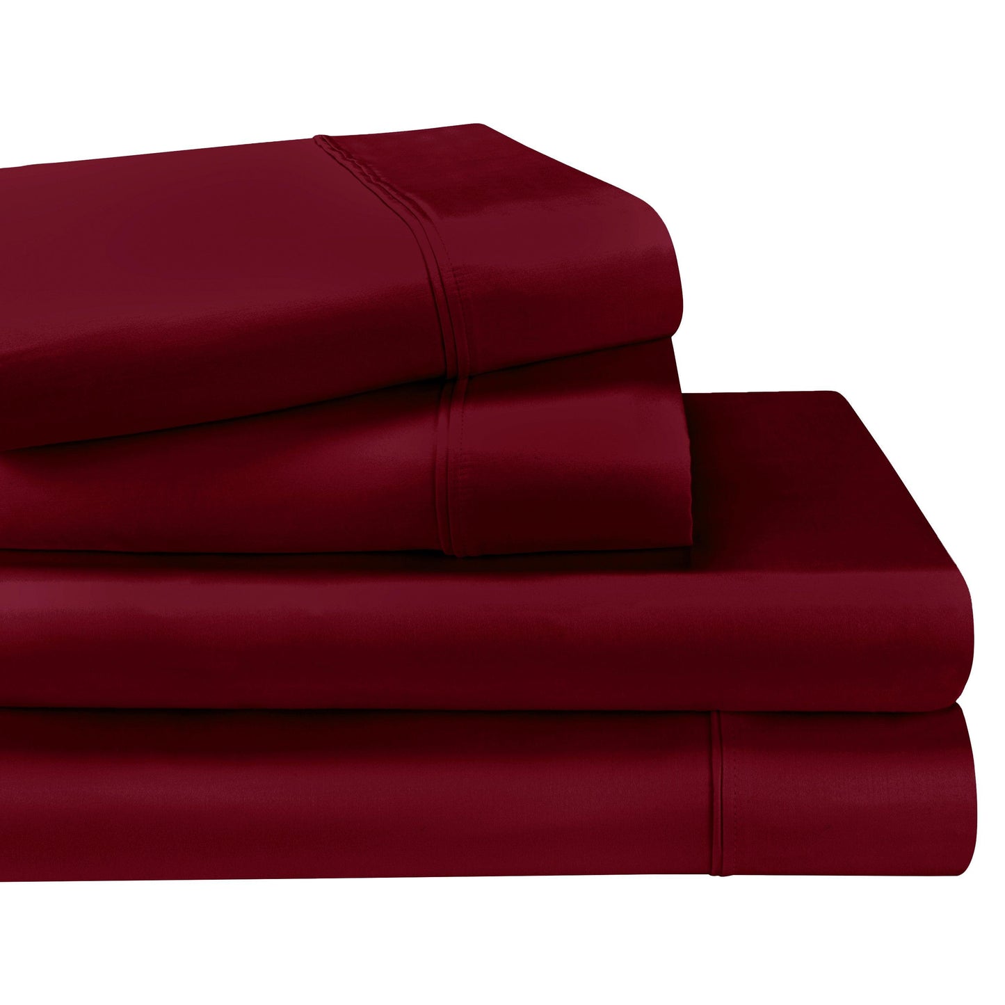 1200-Thread Count 100% Egyptian Cotton Plush Deep Pocket Sheet Set FredCo