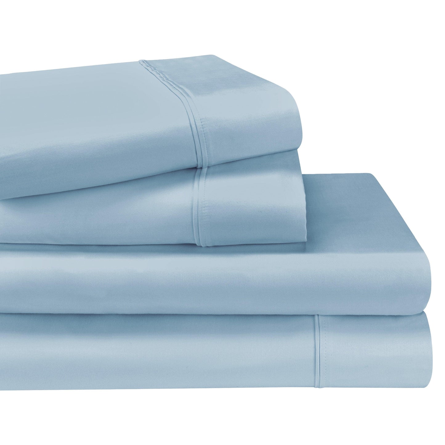 1200-Thread Count 100% Egyptian Cotton Plush Deep Pocket Sheet Set FredCo